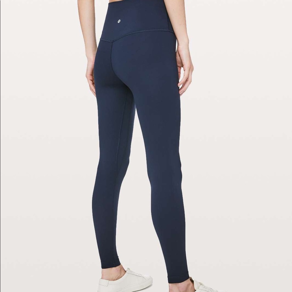Navy lululemon leggings